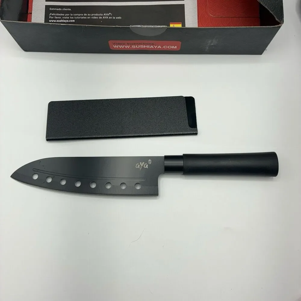NEW AYA Sushi Making Kit Original Bazooka Kit Sushi Knife + 19 Pieces Sushiaya